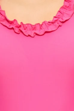 Figurformender-Badeanzug Große Oberweite Integrierter BH D-Körbchen Ausgefallene Bademode Pink Heine -Mode Reich Geschaft 002958 3