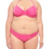 Heine Ausgefallene Bademode Push-Up Neckholder Bikini Große Oberweite D-Cup Pink