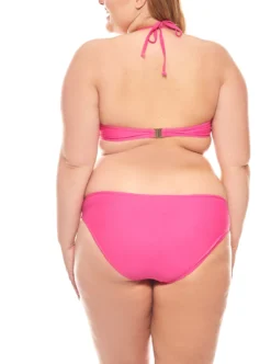 Heine Ausgefallene Bademode Push-Up Neckholder Bikini Große Oberweite D-Cup Pink -Mode Reich Geschaft 003920 3