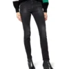 REPLAY Jacksy Freizeit-Hose Klassische Damen Straight Fit-Jeans Anthrazit