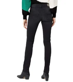 REPLAY Jacksy Freizeit-Hose Klassische Damen Straight Fit-Jeans Anthrazit -Mode Reich Geschaft 103280 007 2