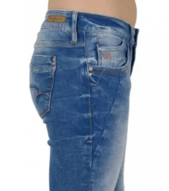 Mavi Jeans Adriana Ankle-Jeans Super Skinny Damen Sommer-Jeans 7/8 Mid Rise Mit Used Waschung Blau -Mode Reich Geschaft 1072922328 3