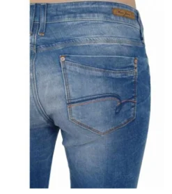 Mavi Jeans Adriana Ankle-Jeans Super Skinny Damen Sommer-Jeans 7/8 Mid Rise Mit Used Waschung Blau -Mode Reich Geschaft 1072922328 4