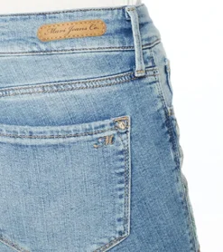 Mavi Adriana Ankle-Jeans Stylische Denim Hose Für Damen Mit Schlitzen Am Knie Hellblau -Mode Reich Geschaft 1072925266 4