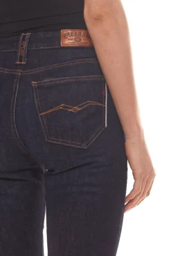 REPLAY Jacksy Regular Fit Hose Schlichte Damen Jeans Dunkelblau -Mode Reich Geschaft 121211 007 1