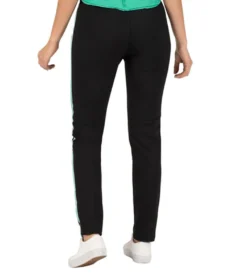 TIMEZONE Tight Thiska Stoff-Hose Extravagante Damen Hose Mit Galonstreifen Schwarz -Mode Reich Geschaft 16 10079 00 1312 9999 2