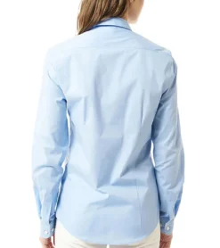 JIMMY SANDERS Damen Hemd-Bluse Business-Bluse Clara Hellblau -Mode Reich Geschaft 19S SHW4031 V1944 CLARA 1