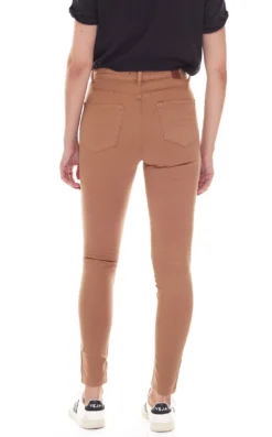 JIMMY SANDERS Damen Stoff-Hose Slim Fit Freizeit-Hose Felix Hellbraun -Mode Reich Geschaft 19W PW10010 V1681 7