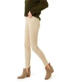 JIMMY SANDERS Damen Slim Fit Freizeit-Hose Stoff-Hose Felix Beige -Mode Reich Geschaft 19W PW10010 V1881