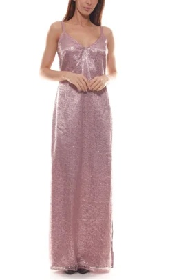 Vera Mont Abendkleid Hypnotizing Heat Glitzerndes Gala-Kleid Für Damen Altrosa