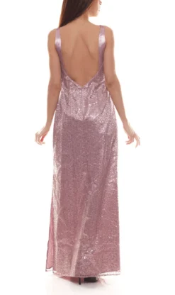 Vera Mont Abendkleid Hypnotizing Heat Glitzerndes Gala-Kleid Für Damen Altrosa -Mode Reich Geschaft 2590 3778 6248 5