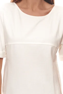 IMP By IMPERIAL Rundhals-Shirt Stylisches Damen Freizeit-T-Shirt Weiß -Mode Reich Geschaft 28024759 2