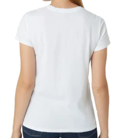LEVI´S The Perfect Tee Damen T-Shirt Sommer-Shirt 173690919 Weiß -Mode Reich Geschaft 2811 6741 2