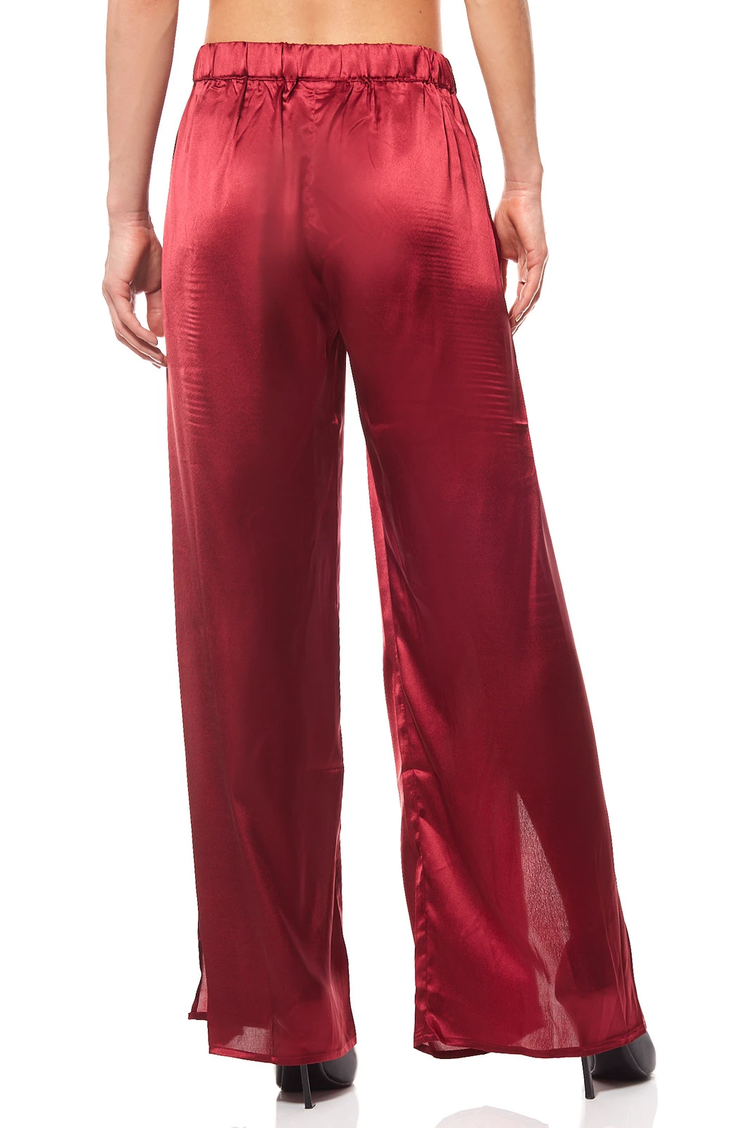 Tamaris Palazzo-Hose Stoffhose Kurzgröße Rot 4 Tamaris Palazzo-Hose Stoffhose Kurzgröße Rot – Bild 4