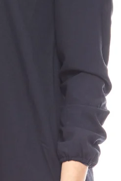 Aniston Choker-Kleid Schlichtes Damen Kleid Mit V-Ausschnitt Marine -Mode Reich Geschaft 323714 2