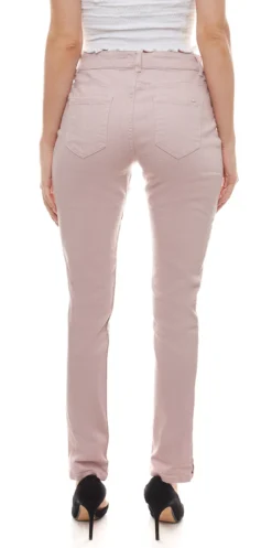 Aniston 5-Pocket-Hose Sommerliche Damen Röhren-Jeans Rosa -Mode Reich Geschaft 33253669 1