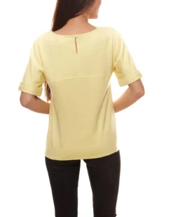 IMP By IMPERIAL Freizeit-Shirt Farbenfrohes Damen Sommer T-Shirt Gelb -Mode Reich Geschaft 37956718 5