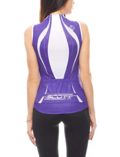 SCOTT Damen Biketrikot Enganliegendes Sportshirt Violett -Mode Reich Geschaft 38644 140636 Lila 2