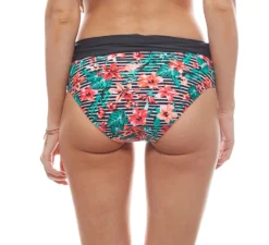 PROTEST Strand Bikini-Slip Hoch Geschnittene Damen Badehose Mit Umschlagebund Bunt -Mode Reich Geschaft 38644 223054 Bunt 2