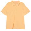 Campagnolo® Campagnolo Polo-Shirt UV-schützendes Damen Polo-Hemd Mit Antibakterieller Behandlung Neon Orange