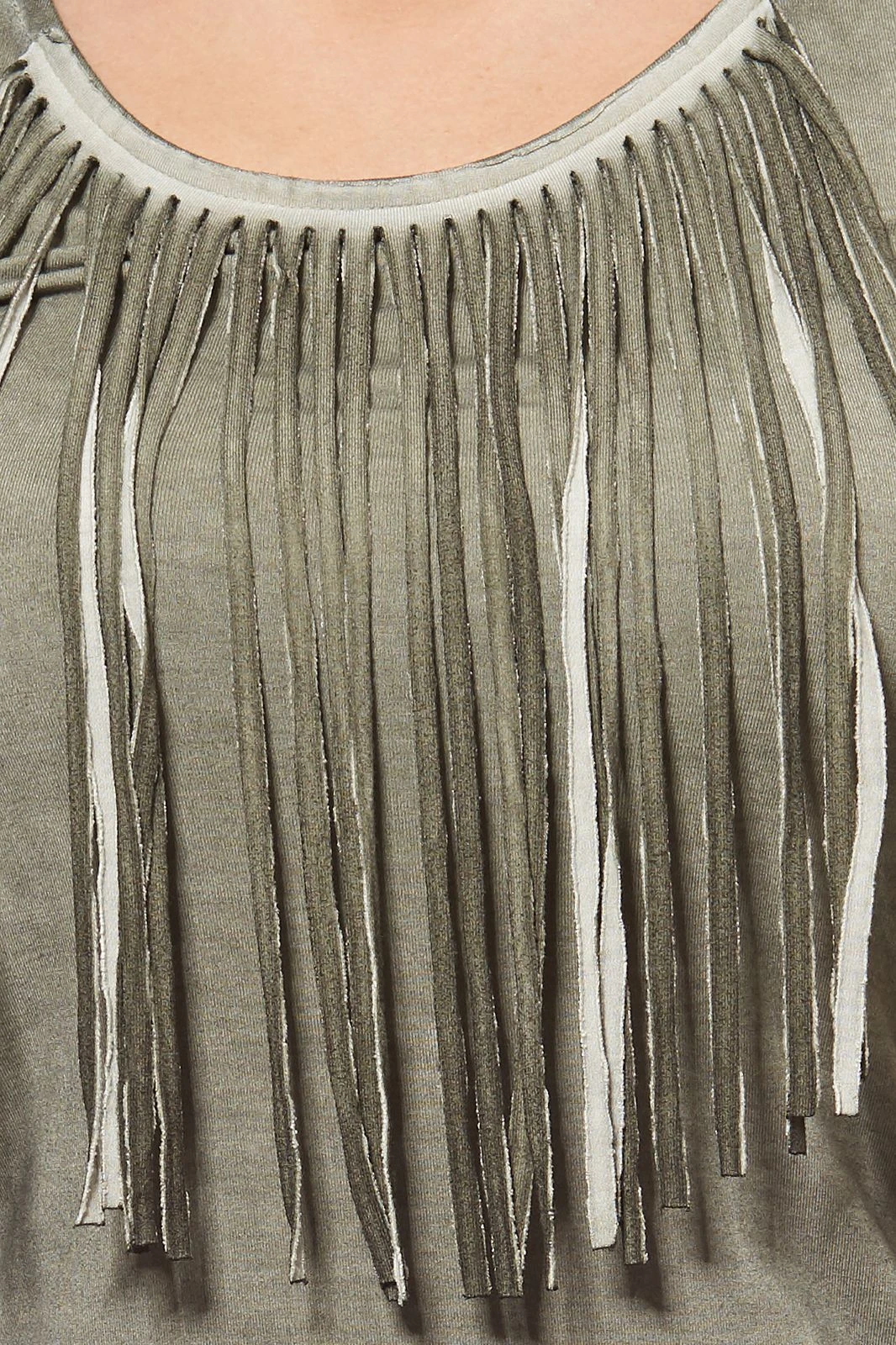 Kurzes Jerseykleid Fransen AjC 4 Kurzes Jerseykleid Fransen AjC – Bild 4