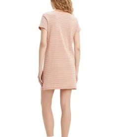 LEVI´S Vacation Tee Dress Damen Sommer-Kleid Mini-Kleid Im T-Shirt-Style A33400000 Bunt Gestreift -Mode Reich Geschaft 4337 7568 2