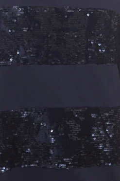 GUIDO MARIA KRETSCHMER 3/4 Arm Shirt Exklusives Damen T-Shirt Mit Pailletten Blau -Mode Reich Geschaft 43841439 2