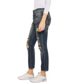 LTB Sanvi Damen Ripped-Jeans Boyfriend-Hose Aus Baumwolle 51141 13914 50452 Blau -Mode Reich Geschaft 51141 13914 50452 3