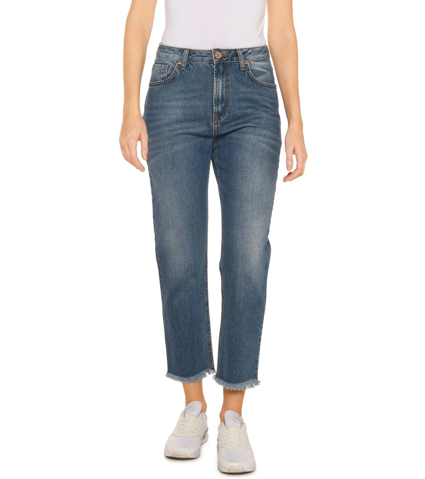 LTB Valena Damen Hose Knöchelhohe High-Waist-Jeans Mit Geradem Bein 51258 14580 52040 Blau 1 LTB Valena Damen Hose Knöchelhohe High-Waist-Jeans Mit Geradem Bein 51258 14580 52040 Blau