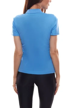 Odlo Tilda Polo-Shirt Bequemes Damen Polo-Hemd Mit Breitem Einsatzbereich Blau -Mode Reich Geschaft 594131 20675 5