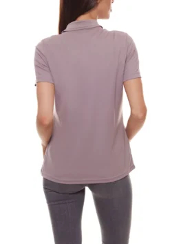 Odlo Tilda Polo-Hemd Trageangenehmes Damen Polo-Shirt Mit Knopfleiste Violett -Mode Reich Geschaft 594131 30524 3