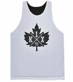 PARK AUTHORITY By K1X | Kickz Wmns O.d. Reversible Mesh Damen Wende-Shirt 6200-0135/0010 Weiß/Schwarz