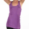 K1X | Kickz Wmns Basic Wifey Damen Tank Top Rippstrick-Shirt 6700-0071/4465 Violett