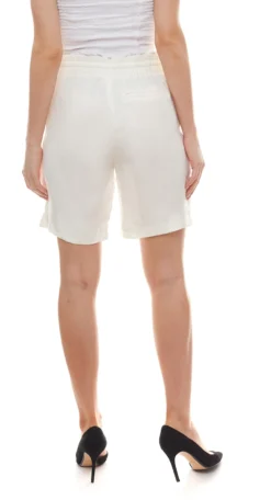 Soyaconcept Shorts Hose Sommerliche Damen Freizeit-Shorts Mit Bindeband Weiß -Mode Reich Geschaft 71811220 2