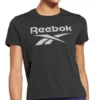 Reebok Workout Supremium Slim Tee Damen Sport-Shirt Fitness T-Shirt GI6851 Schwarz
