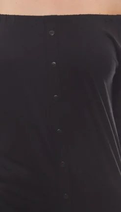 BOYSEN´S Bluse Pflegeleichtes Damen Carmen-Shirt Mit Gummizug Schwarz -Mode Reich Geschaft 798539 3