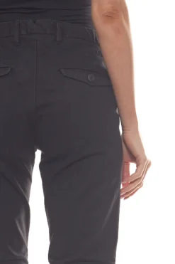 REPLAY Comfort-Fit-Jeans Ausgestellte Damen Ankle-Hose Mit Offenem Saum Schwarz -Mode Reich Geschaft 80737 098 1