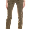 Aniston Röhren-Hose Modische Damen Twill-Hose Im Cargo-Stil Kurzgröße Oliv Grün