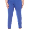 Sheego Casual Chino-Hose Große Größen Royal-Blau