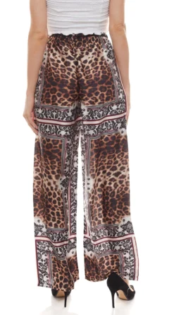 Laura Scott Stoff-Hose Lockere Damen Strand-Hose Mit Trendigem Mustermix Bunt -Mode Reich Geschaft 90649305