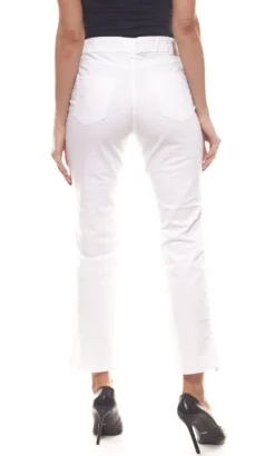 MAC Angela 5 7/8-Hose Modisch Schlichte Damen Stoff-Hose 5-Pocket-Style Weiß -Mode Reich Geschaft 90864448 3