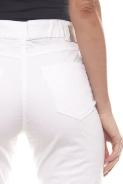 MAC Angela 5 7/8-Hose Modisch Schlichte Damen Stoff-Hose 5-Pocket-Style Weiß -Mode Reich Geschaft 90864448 4