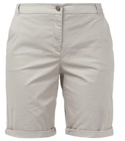 Christian Berg Chino-Bermuda Coole Damen Freizeit-Shorts Grau -Mode Reich Geschaft 9467229 Grau 1