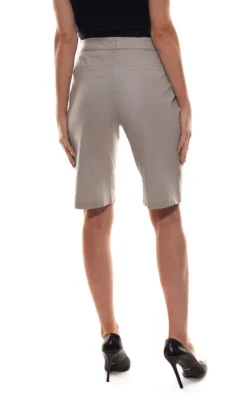 Christian Berg Chino-Bermuda Coole Damen Freizeit-Shorts Grau -Mode Reich Geschaft 9467229 Grau 5