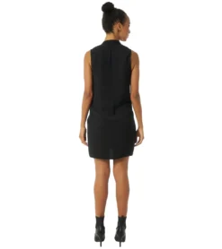 AUDEN CAVILL Aleece Damen Mini-Kleid Schickes Cocktail-Kleid AC19S DRW3519 Schwarz -Mode Reich Geschaft AC19S DRW3519 BLACK ALEECE 2