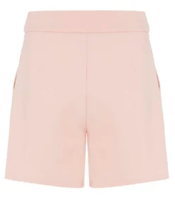 AUDEN CAVILL Damen Sommer-Hose Bequeme Paperbag-Shorts AC19S STW13002 Rosa -Mode Reich Geschaft AC19S STW13002 POUDRA