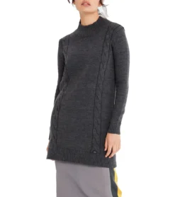 AUDEN CAVILL Iniga Damen Mini-Kleid Strick-Kleid AC19W KW2024 V1714 Anthrazit