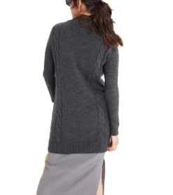 AUDEN CAVILL Iniga Damen Mini-Kleid Strick-Kleid AC19W KW2024 V1714 Anthrazit -Mode Reich Geschaft AC19W KW2024 V1714 ANTHRACITE INIGA 2