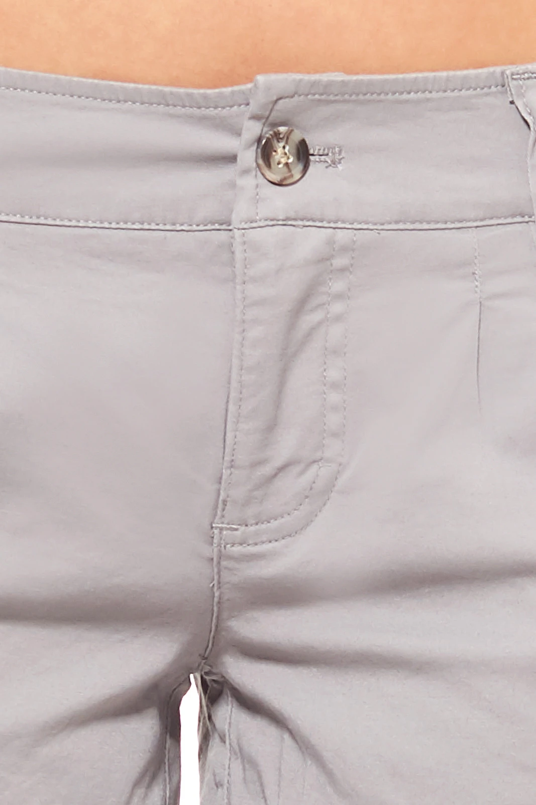 AjC Hotpants Damen Kurze Hose Regular Fit Grau 2 AjC Hotpants Damen Kurze Hose Regular Fit Grau – Bild 2