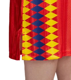 Adidas Damen Spanien Tank-Kleid Sportliches Jersey-Kleid Rot -Mode Reich Geschaft CE2311 2